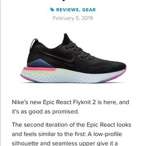 NIKE WOMEN'S EPIC REACT FLYKNIT 2
